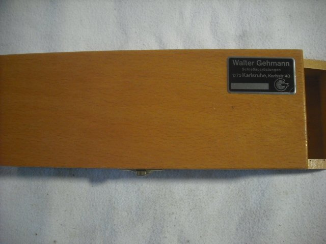 Patronenbox aus Holz, Gehmann für KK – Bild 2
