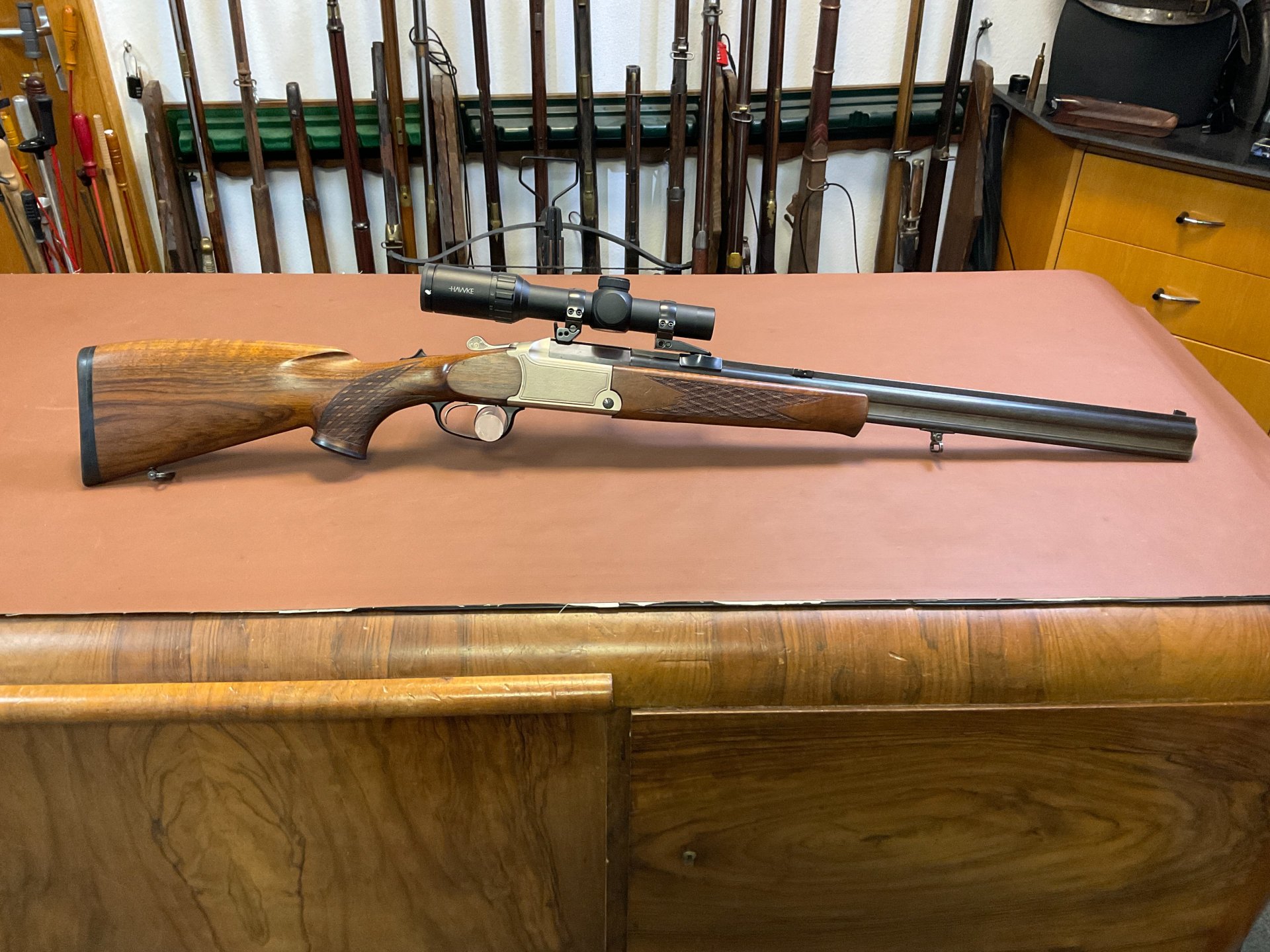 Bockbüchsflinte Blaser BBF 700/88 im Kaliber 7x57R und 16/70 SNR 4/49481 – Bild 2