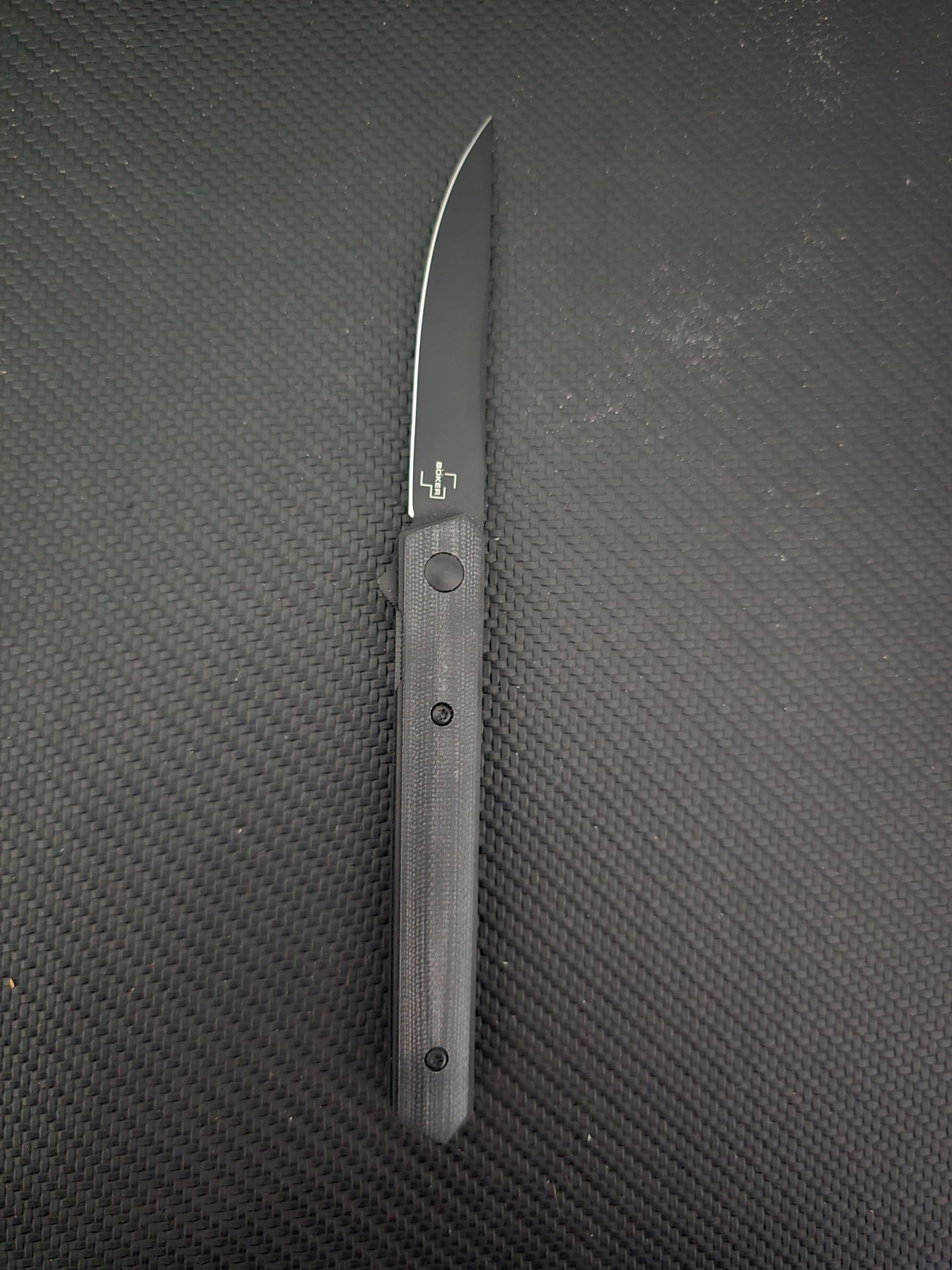 Böker Plus Kwaiken Air G10 All Black (Entwurf von Lucas Burnley) – Bild 1