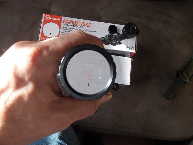 Firefield Rapidstrike 1-6x24 mit red dot – Bild 3