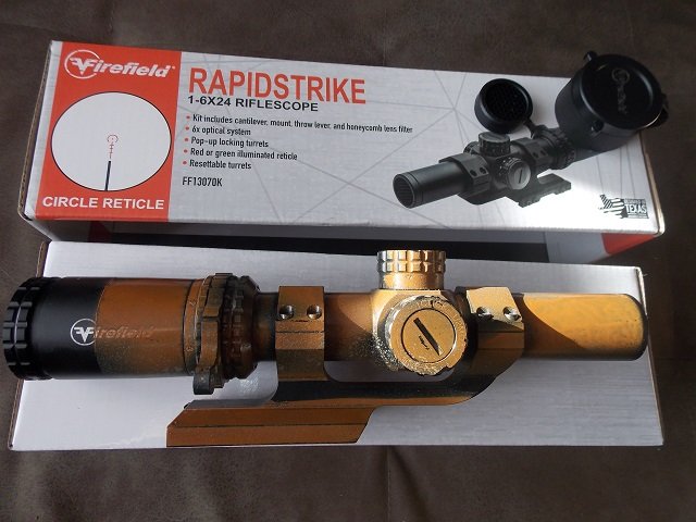 Firefield Rapidstrike 1-6x24 mit red dot – Bild 2