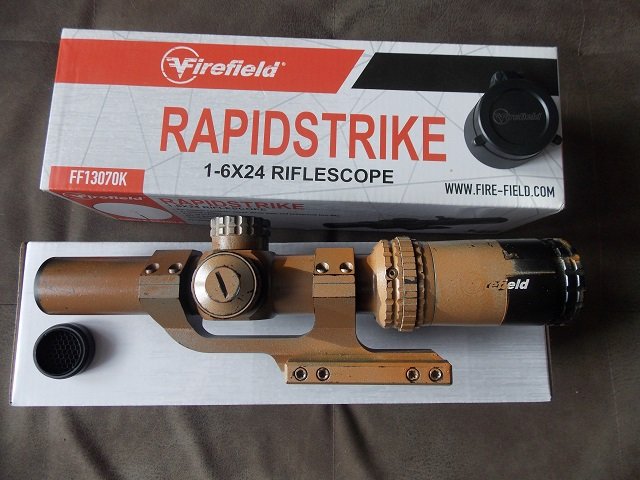 Firefield Rapidstrike 1-6x24 mit red dot – Bild 1