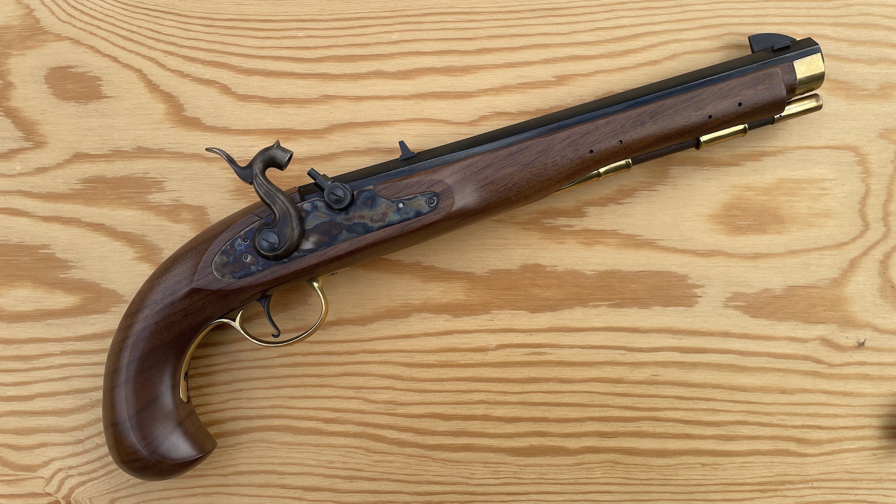 Pedersoli Kentucky Pistole mit Indoor Piston – Bild 2