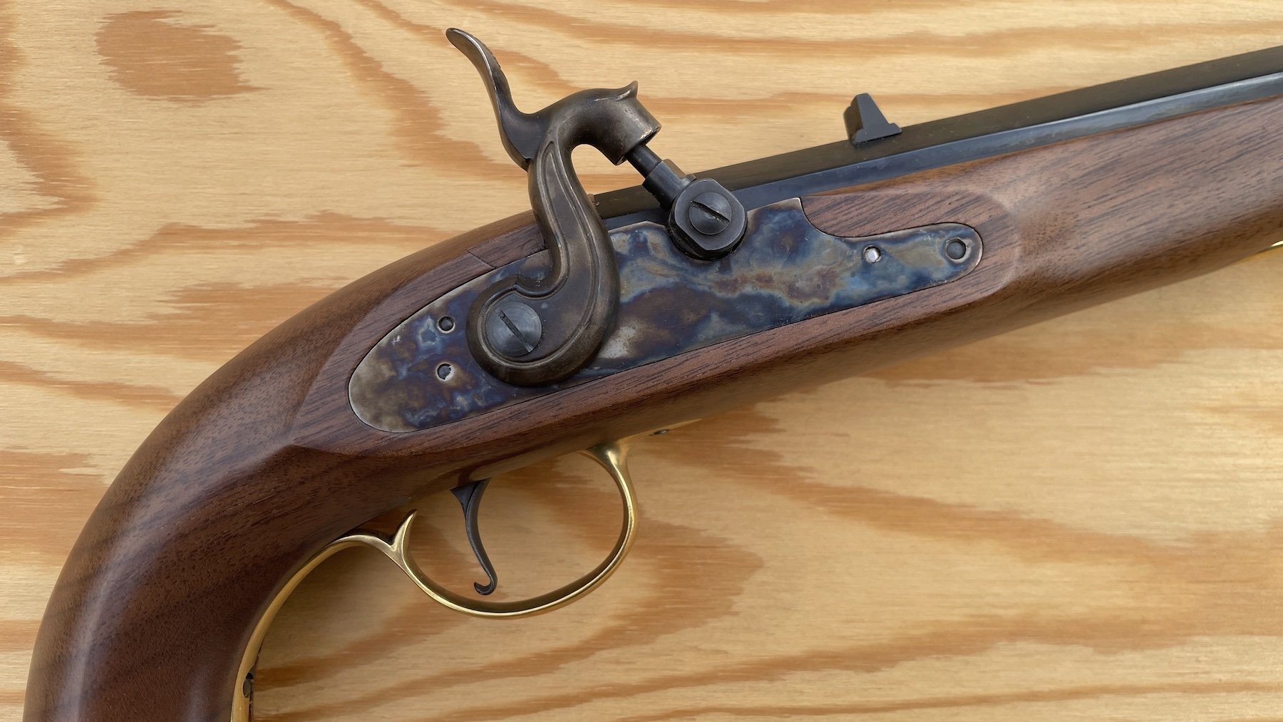 Pedersoli Kentucky Pistole mit Indoor Piston – Bild 1