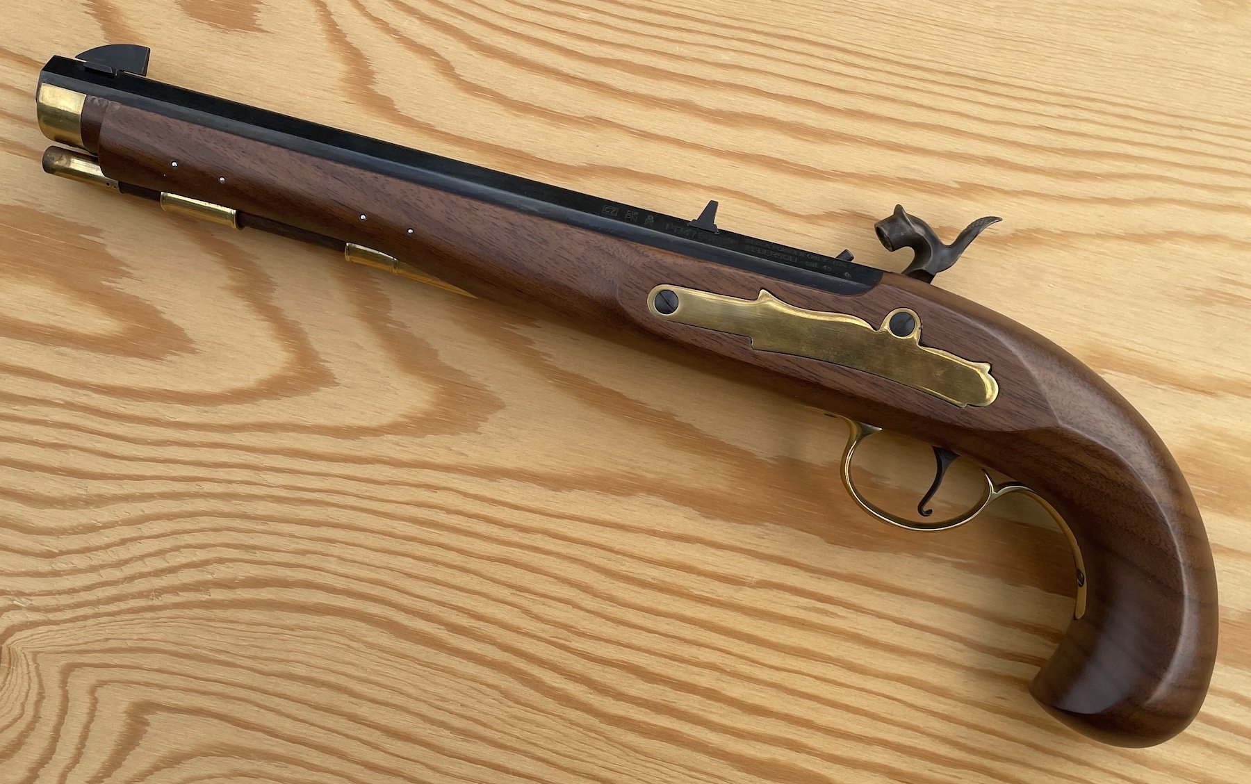 Pedersoli Kentucky Pistole mit Indoor Piston – Bild 3