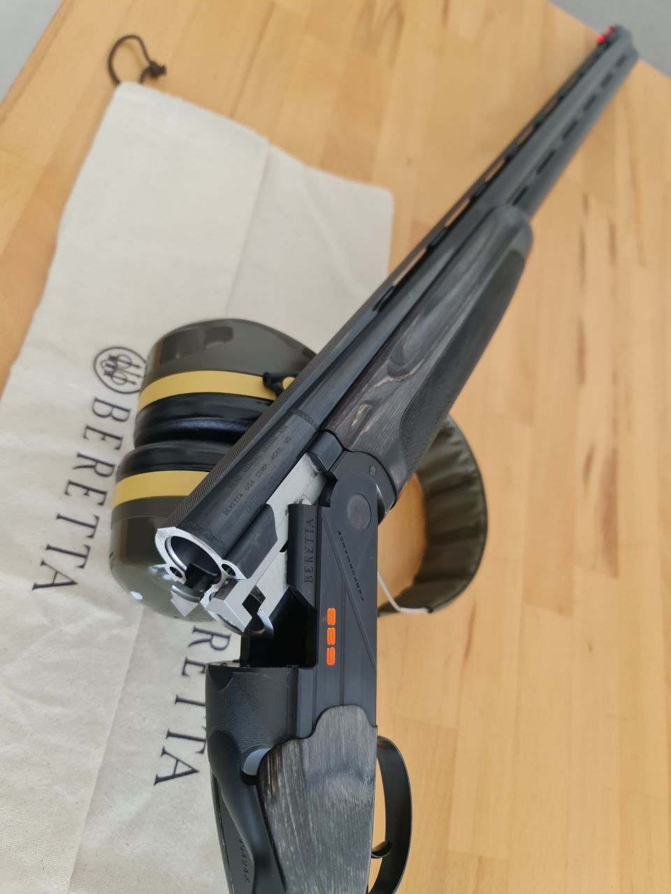 Beretta Sportflinte Model 688 Black Trap, mit AS-Schaft, Kaliber 12-70 (Stahlschrot) – Bild 3