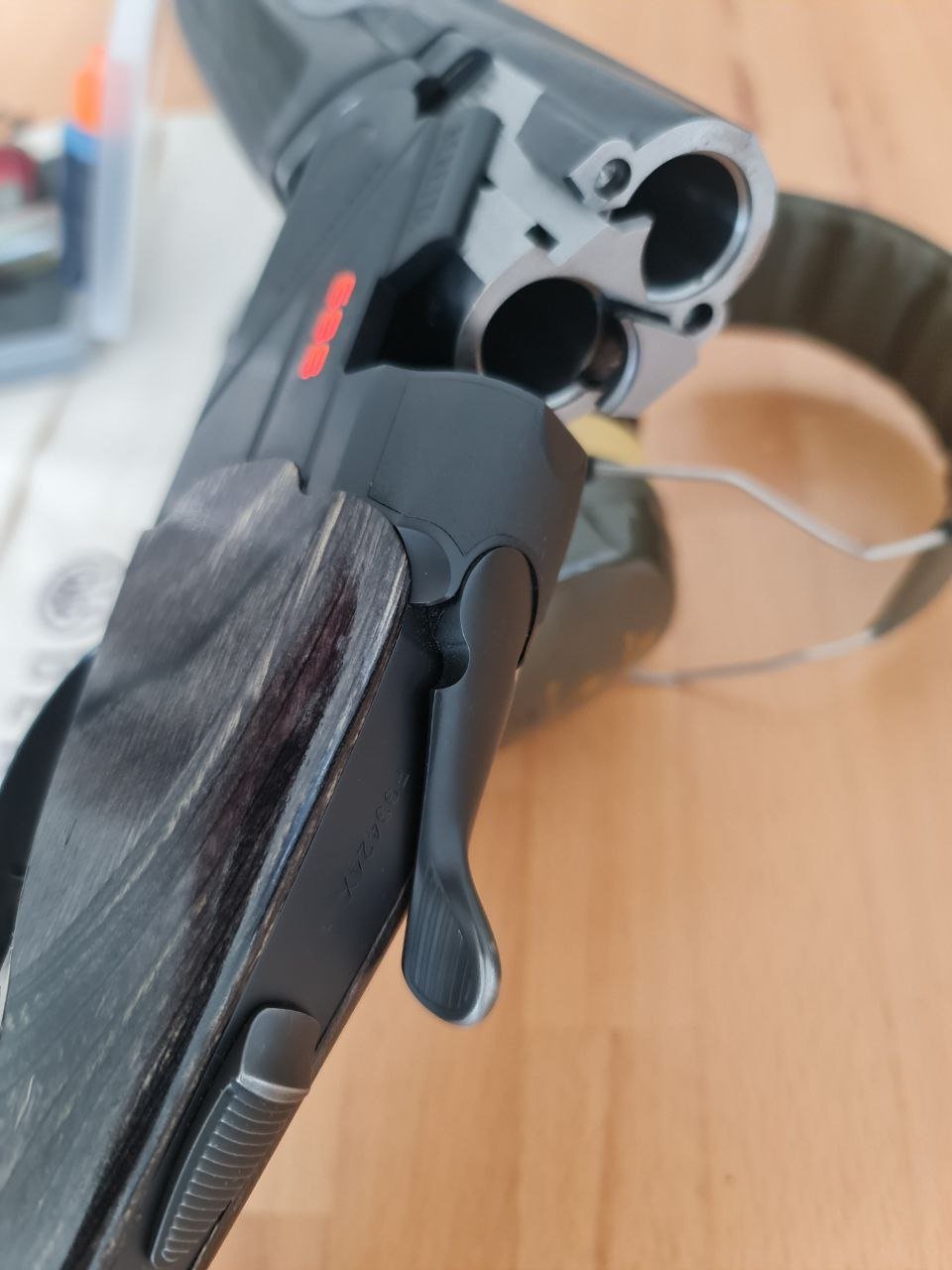 Beretta Sportflinte Model 688 Black Trap, mit AS-Schaft, Kaliber 12-70 (Stahlschrot) – Bild 4