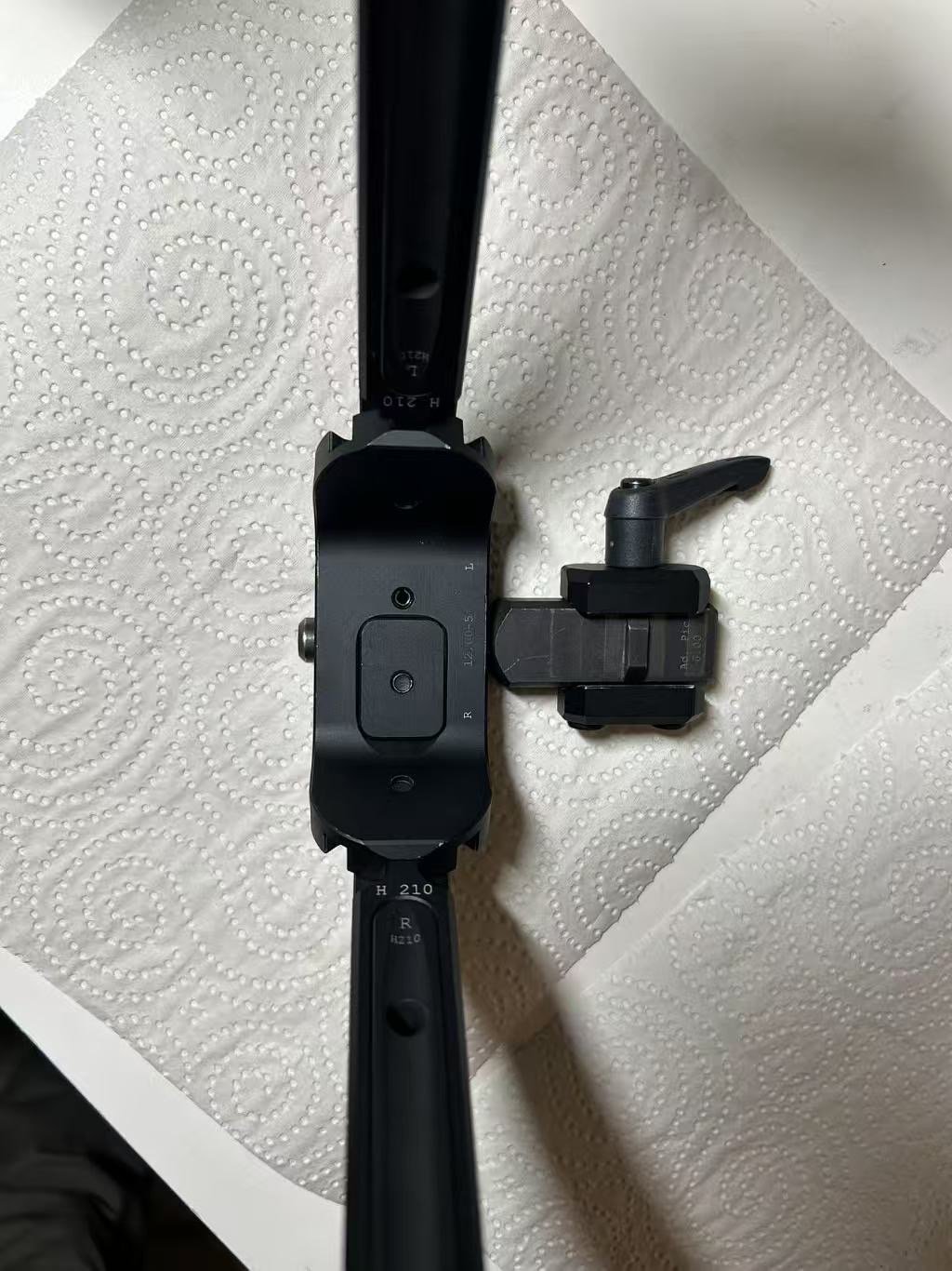 Fortmeier Zweibein - Top Zustand! Inkl. 12-Uhr-Adapter (Picatinny) – Bild 5