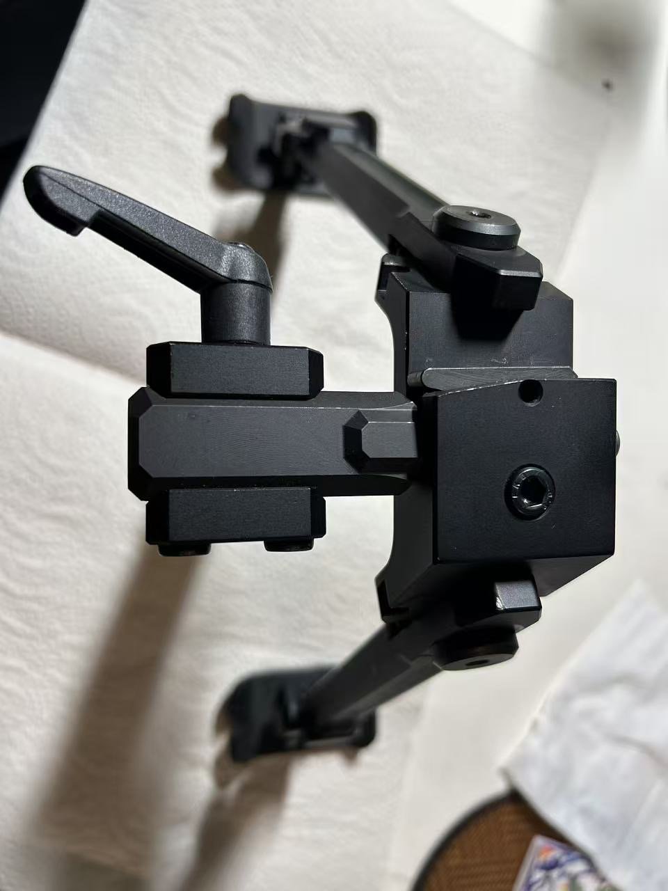Fortmeier Zweibein - Top Zustand! Inkl. 12-Uhr-Adapter (Picatinny) – Bild 4