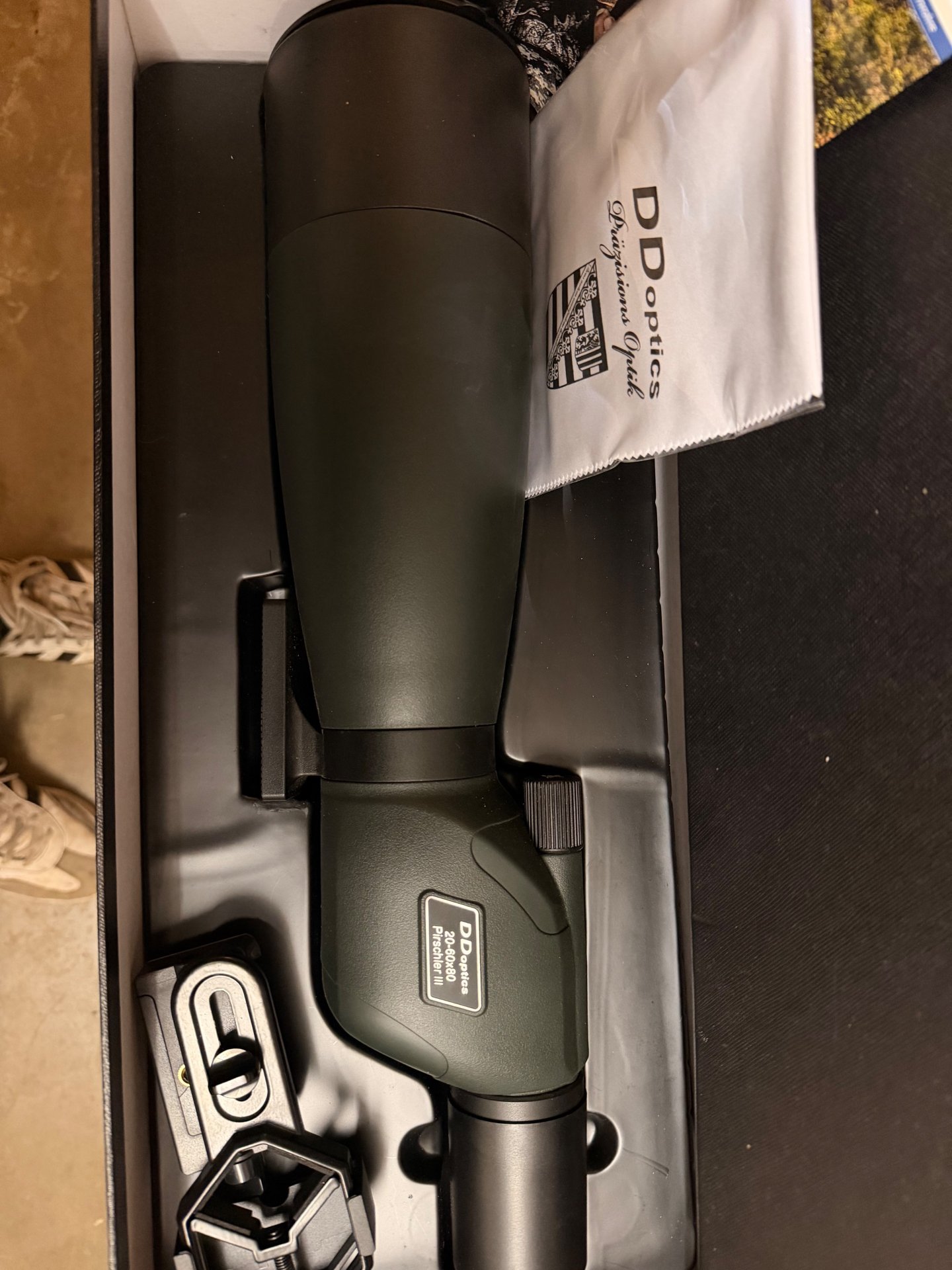 DDoptics Pirschler III Gen. 3 – 20–60x80 Spektiv – neuwertig – OVP – Bild 2