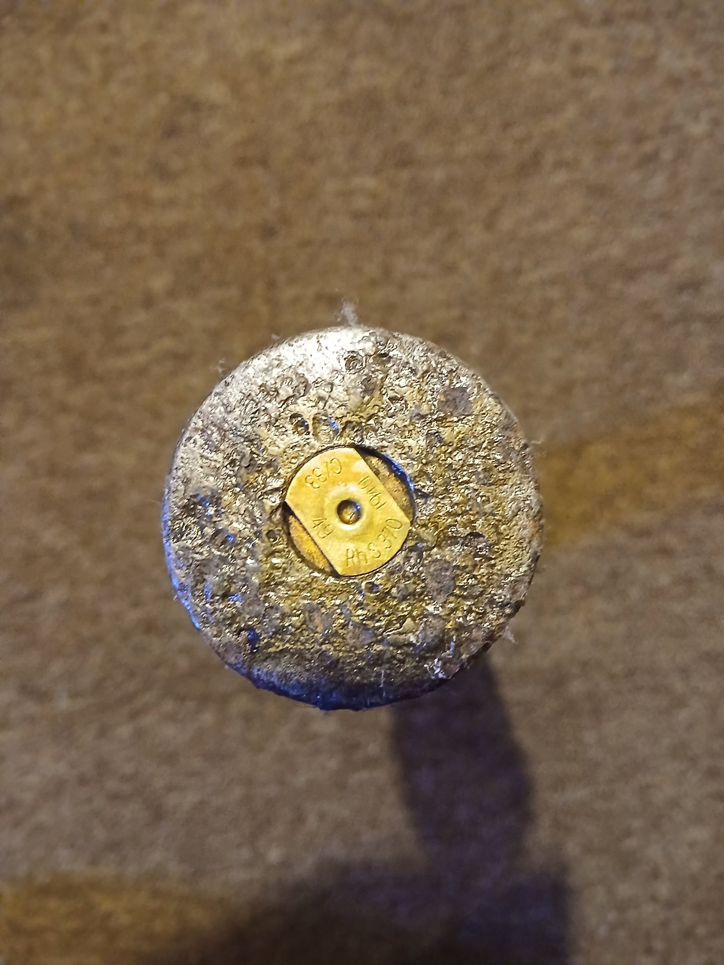Bodenfund Stahlhülse 3,7 cm Flak 18 von 1940 – Bild 2