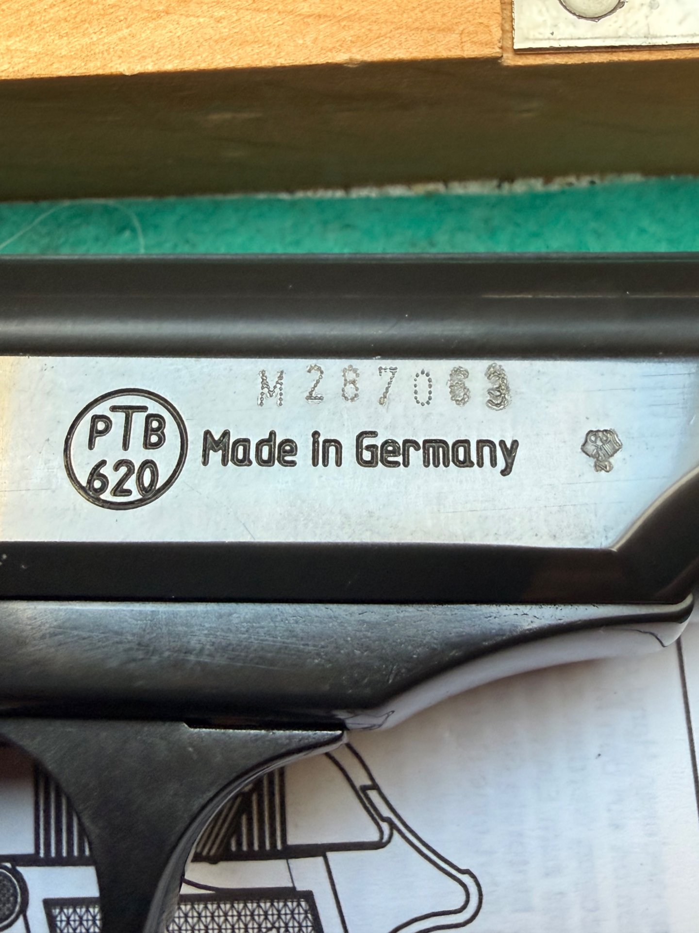 Walther Mod. PP cal. 9mm P.A.K. PTB 620 – Bild 3