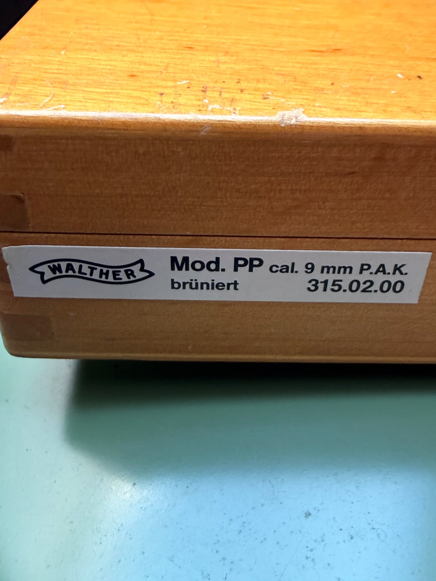 Walther Mod. PP cal. 9mm P.A.K. PTB 620 – Bild 4