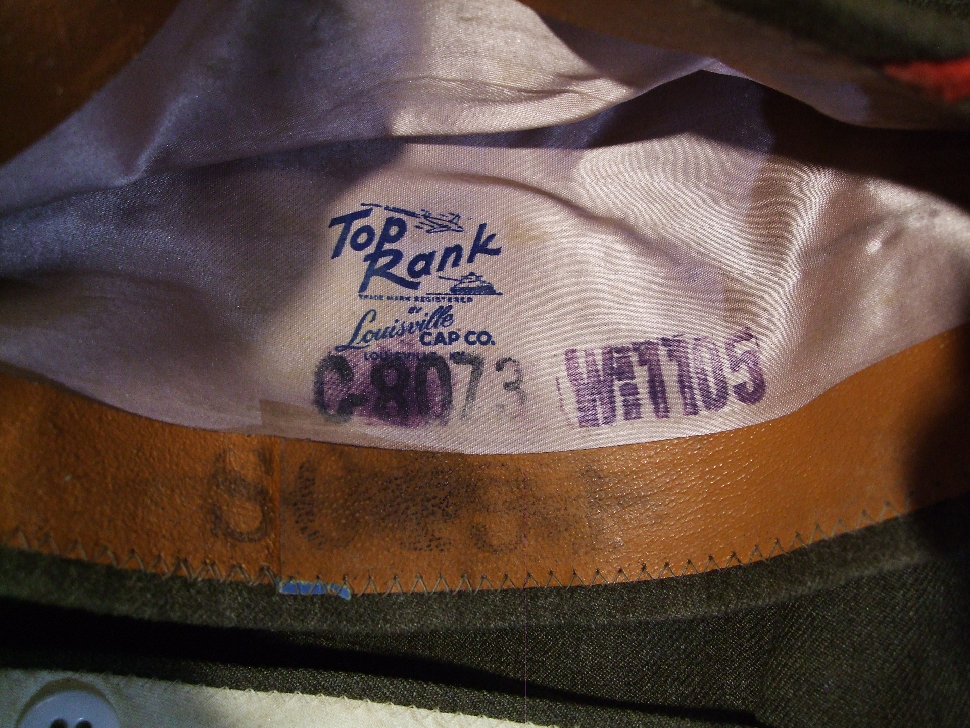 Kompletter Anzug US-Eisenhower Jacket (II. WK.), Feldhose Gürtel u. Mütze, (no. K 98) – Bild 6