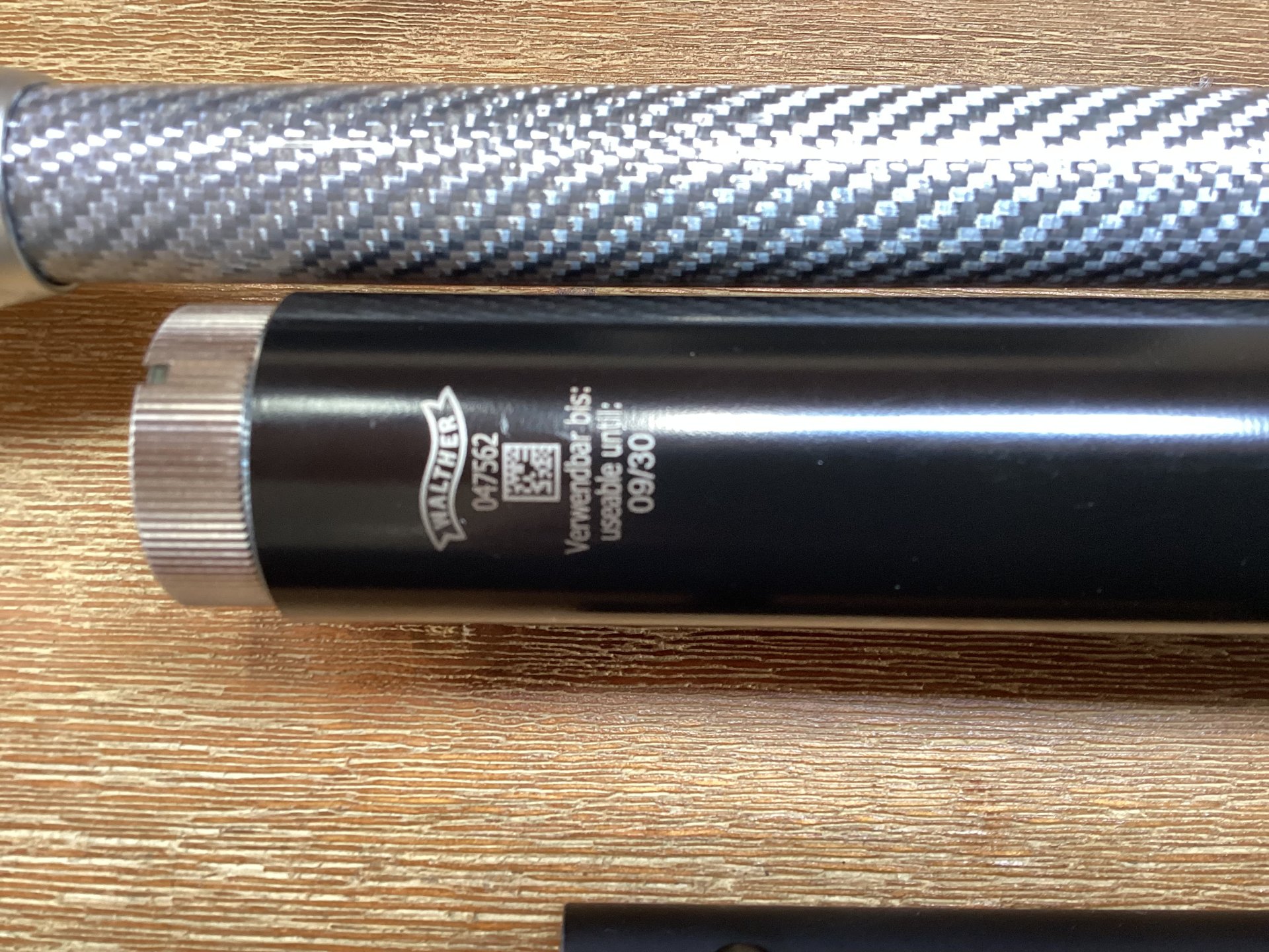 Walther LG 400 gebraucht, mit Nussbaumschaft – Bild 3