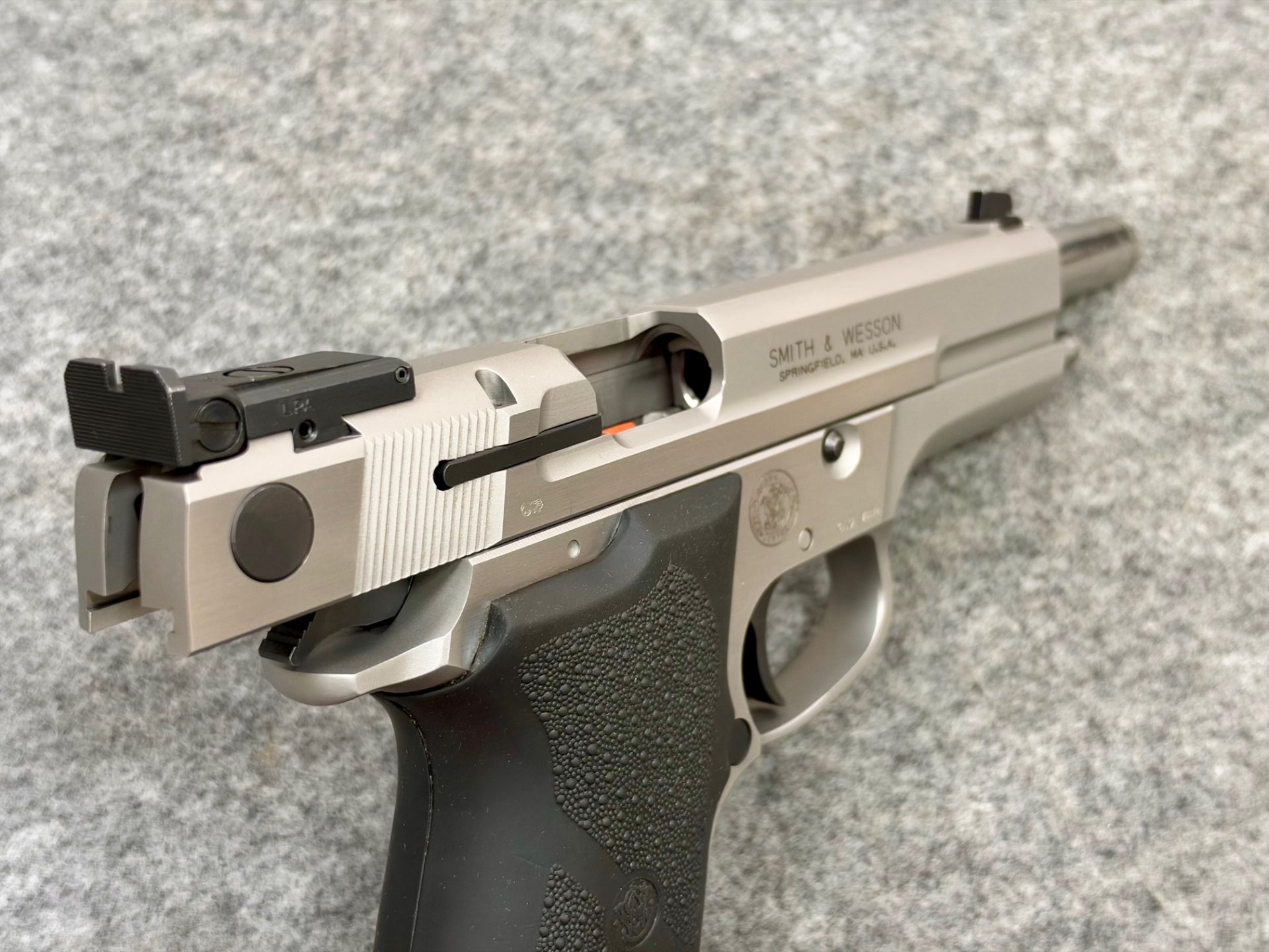 Pistole Smith & Wesson Target Champion (Performance Center) 9mmLuger - versandkostenfrei - – Bild 5