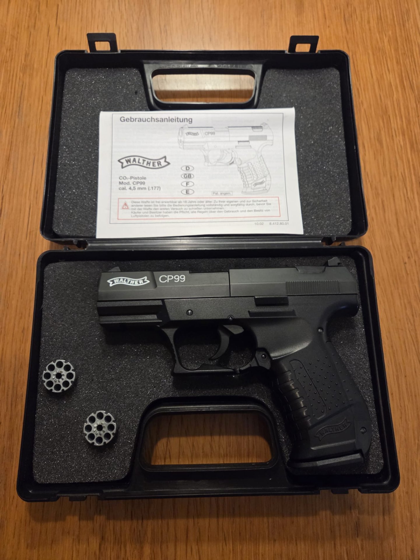 Walther CP 99 cal 4,5 mm für Diabolos – Bild 1
