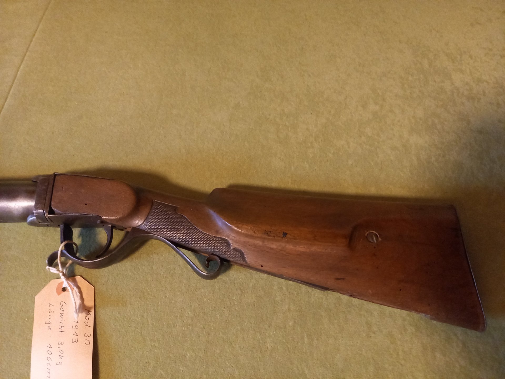 alten Bügelspanner Cal. 6,35mm aus den 1913er Jahren – Bild 5