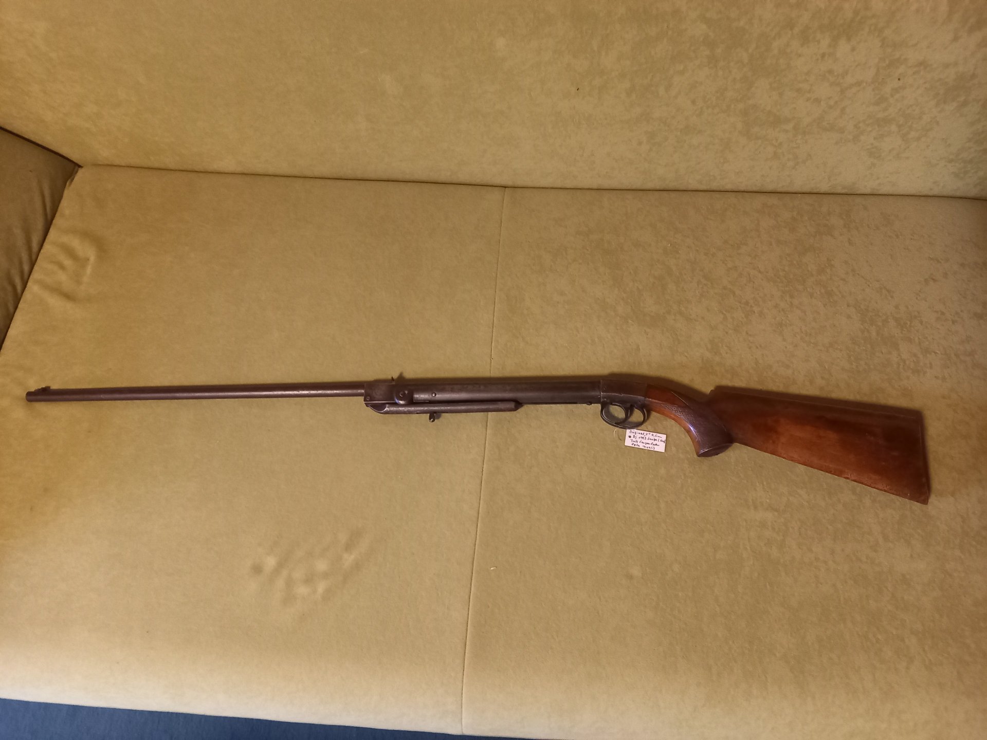 sehr starkes Luftgewehr der erschlossenen Traditionsmarke "Original V" von Fritz Langenhahn in Zella – Bild 1