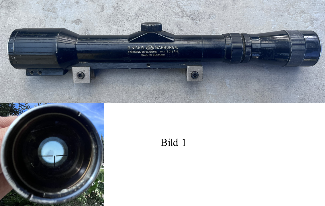 4 ältere Zielfernrohre – Bild 1