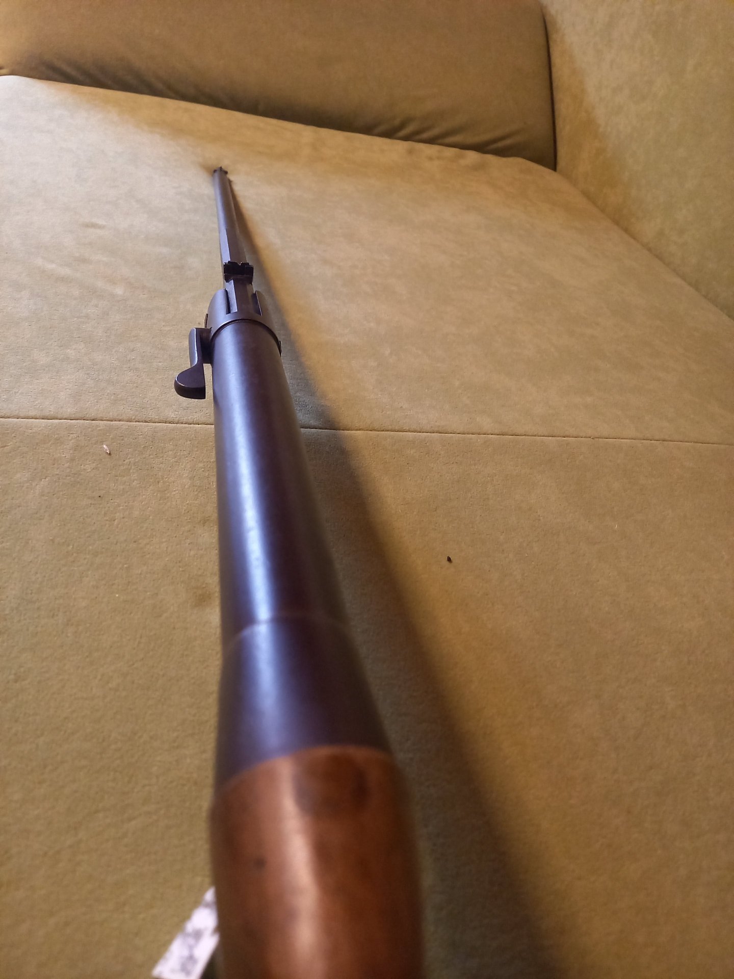 Tell oder ein englisches Greener Luftgewehr WNr. 9146 ohne F (vermutlich 20er-30er) – Bild 5