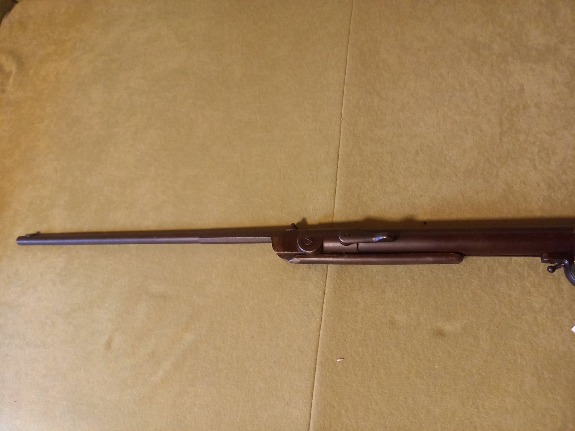 Tell oder ein englisches Greener Luftgewehr WNr. 9146 ohne F (vermutlich 20er-30er) – Bild 4
