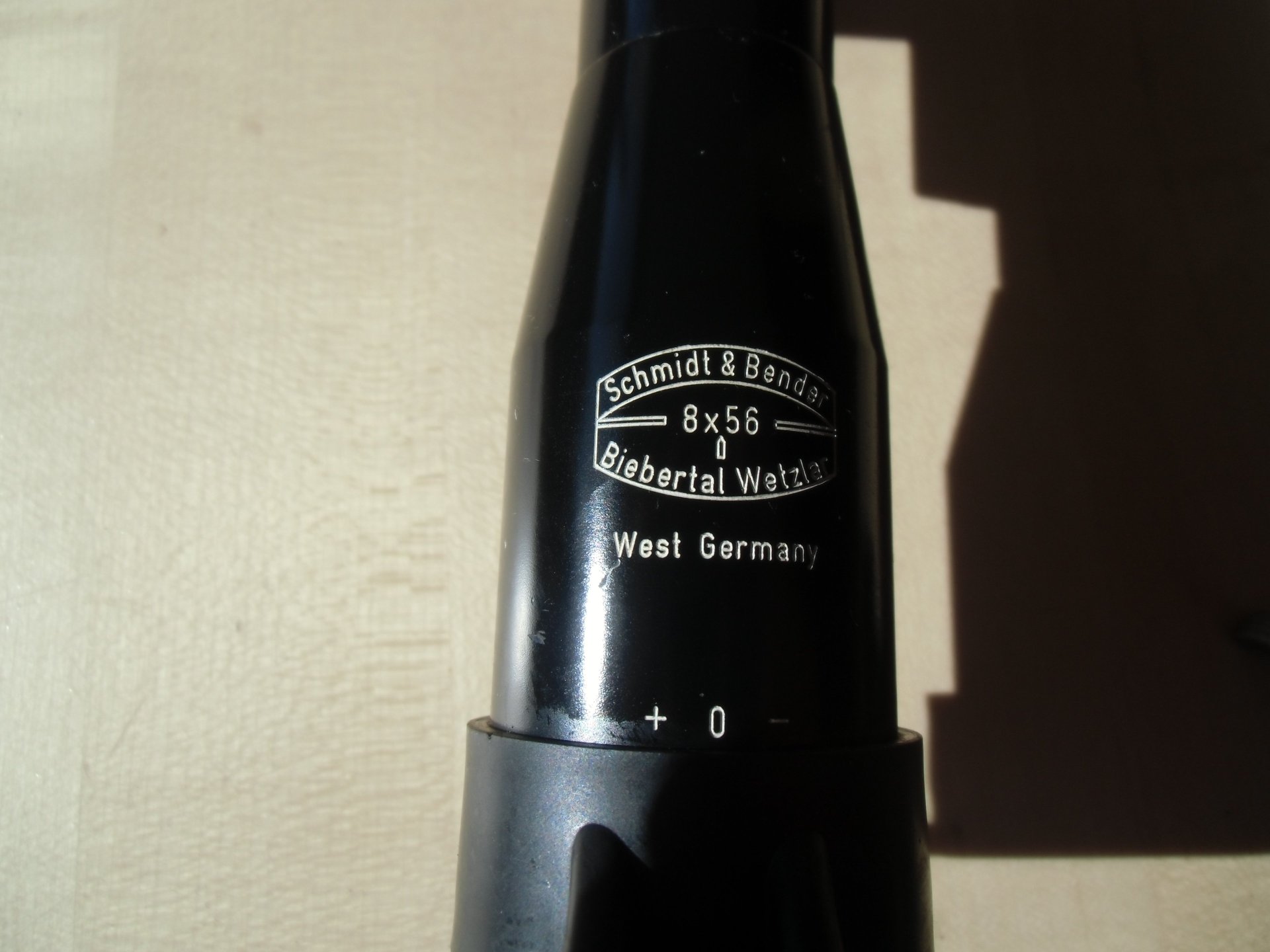 SCHMIDT & BENDER 8 x 56 -- Abs.4 Incl.Aufschubmontage komplett !!! – Bild 3