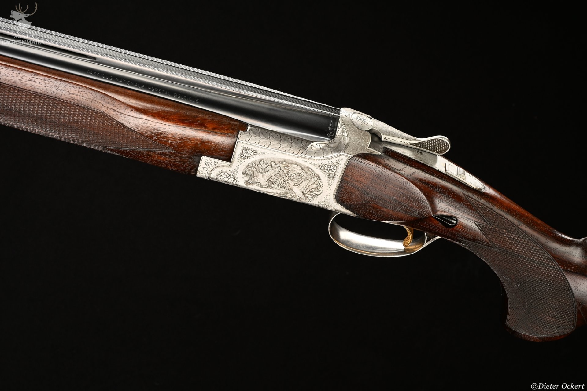 Fabrique Nationale B1 Custom Kaliber 12/70 mit Austauschlauf – Bild 2