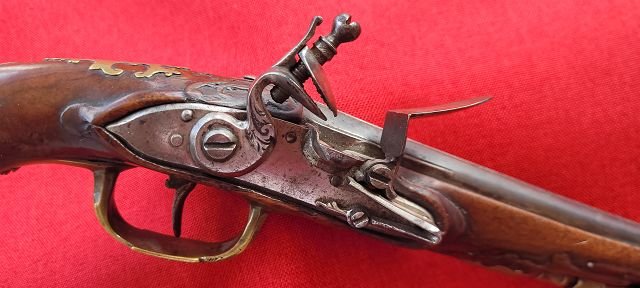 österreichische Steinschluss-Taschenpistole, ca. 1730/40 – Bild 6