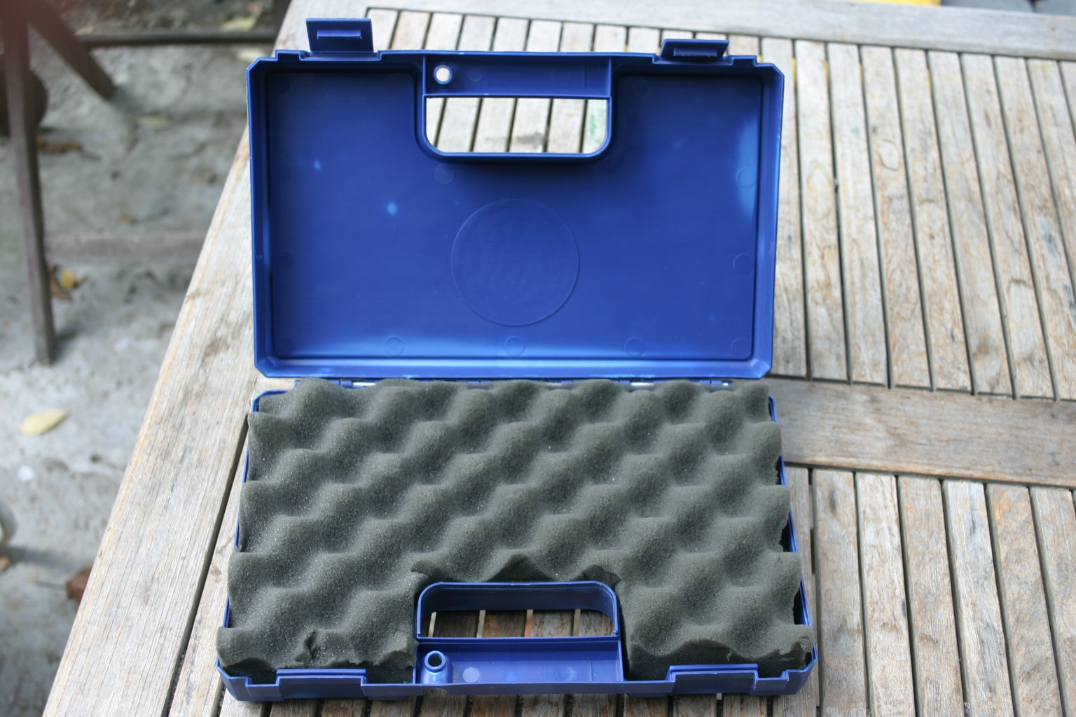 Original S&W Koffer blau für einen 357er – Bild 2