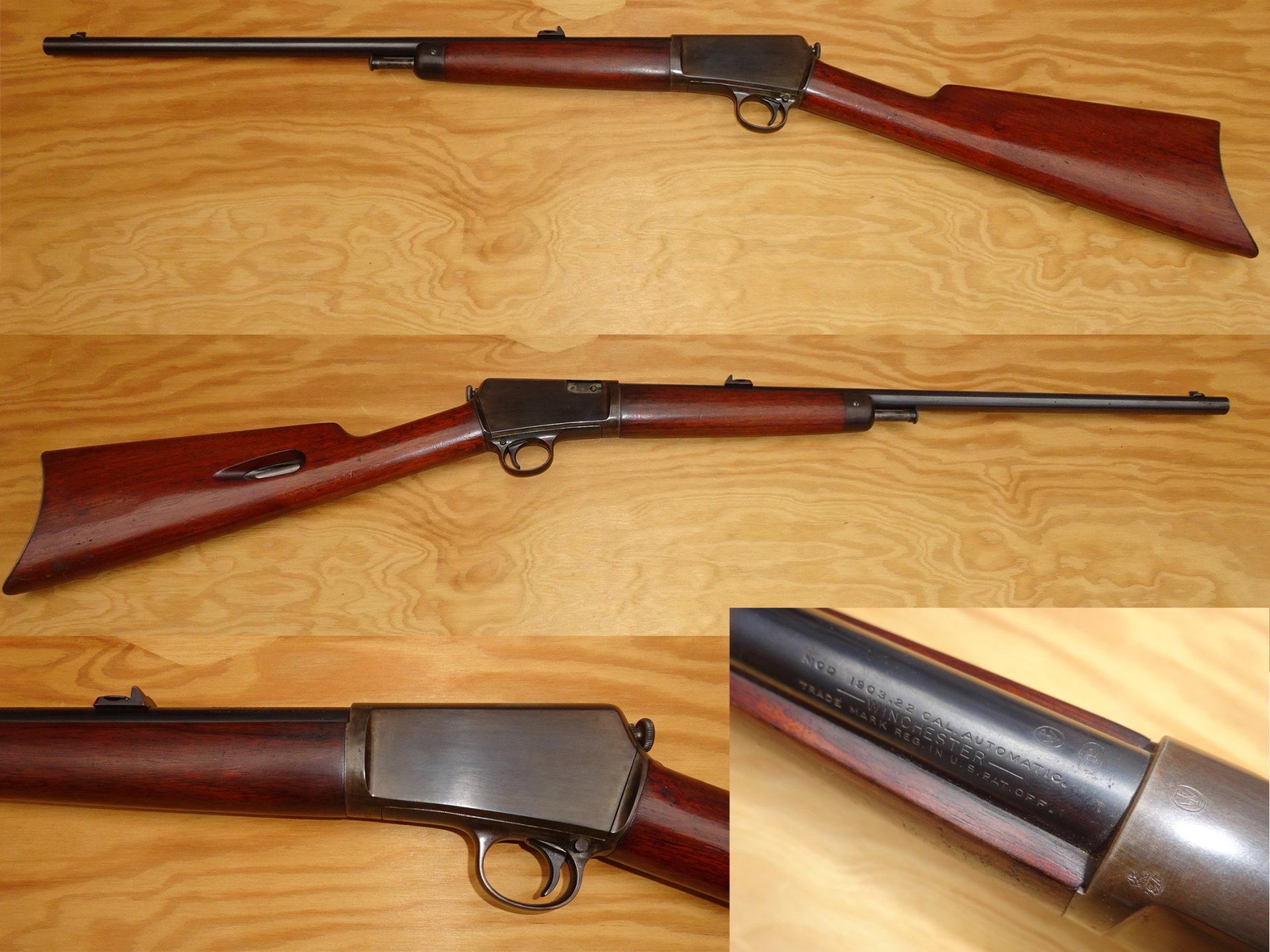 Winchester Mod. 1903 self loading rifle , Selbstlader – Bild 1