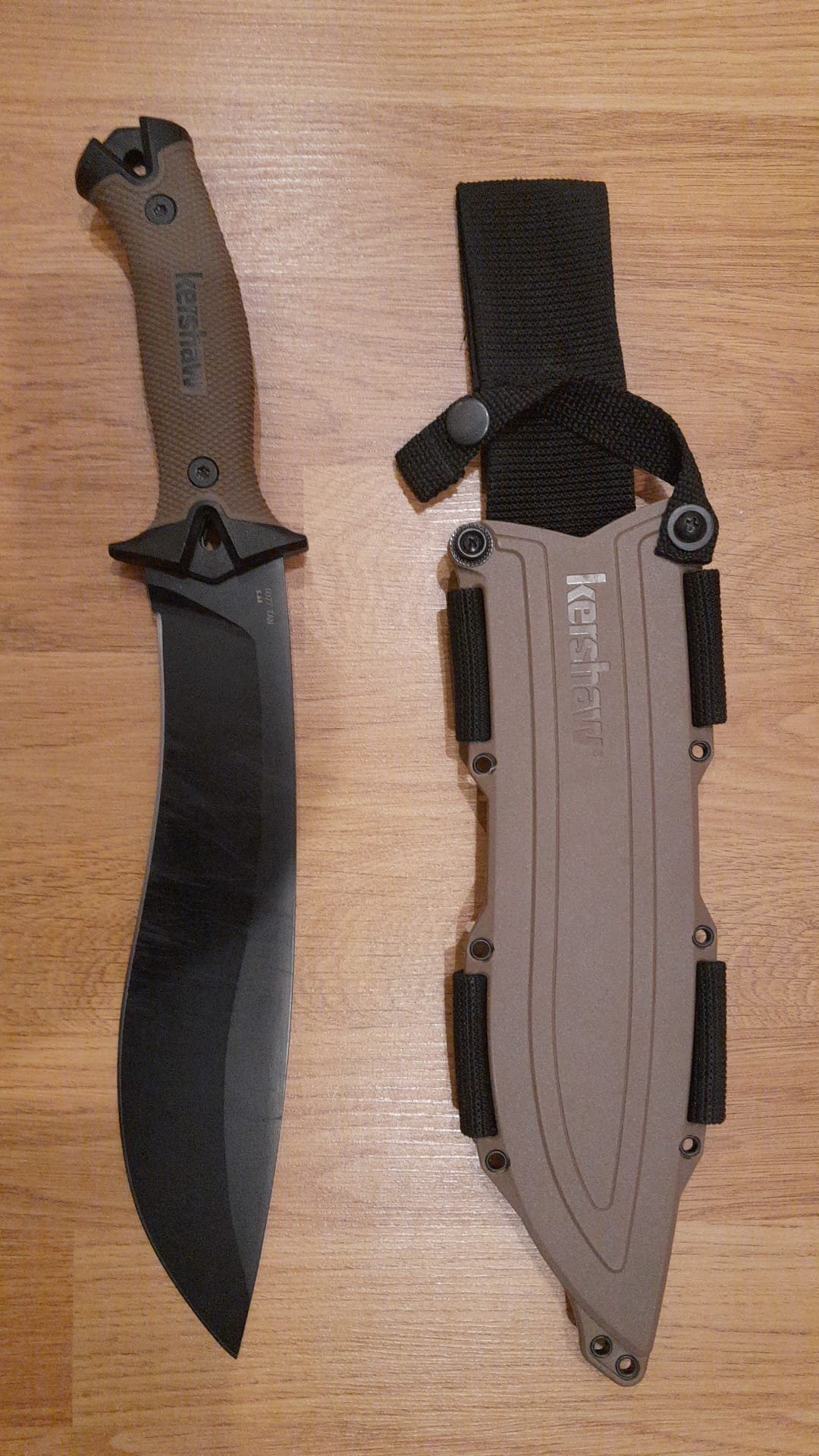 Kershaw Camp 10 Machete Outdoormesser mit Scheide – gebraucht – Bild 2