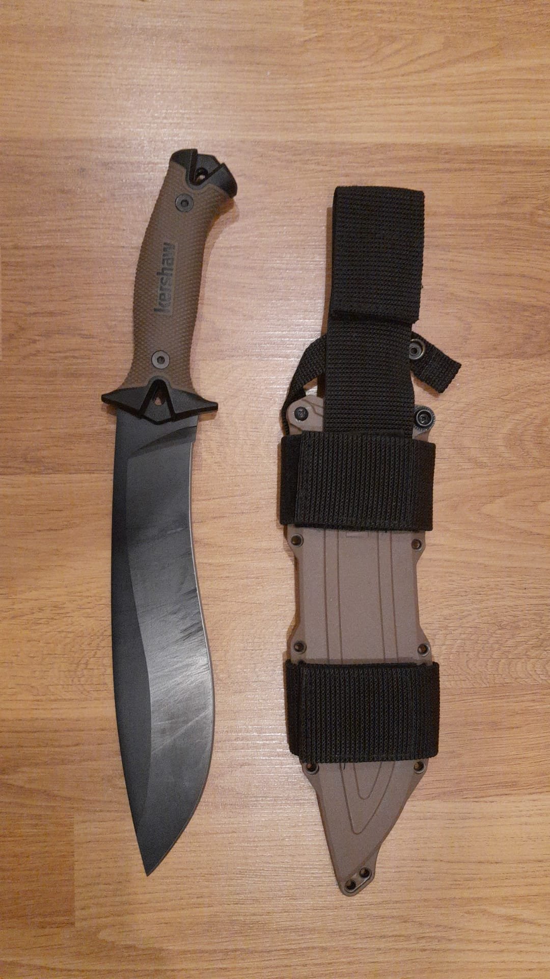 Kershaw Camp 10 Machete Outdoormesser mit Scheide – gebraucht – Bild 1