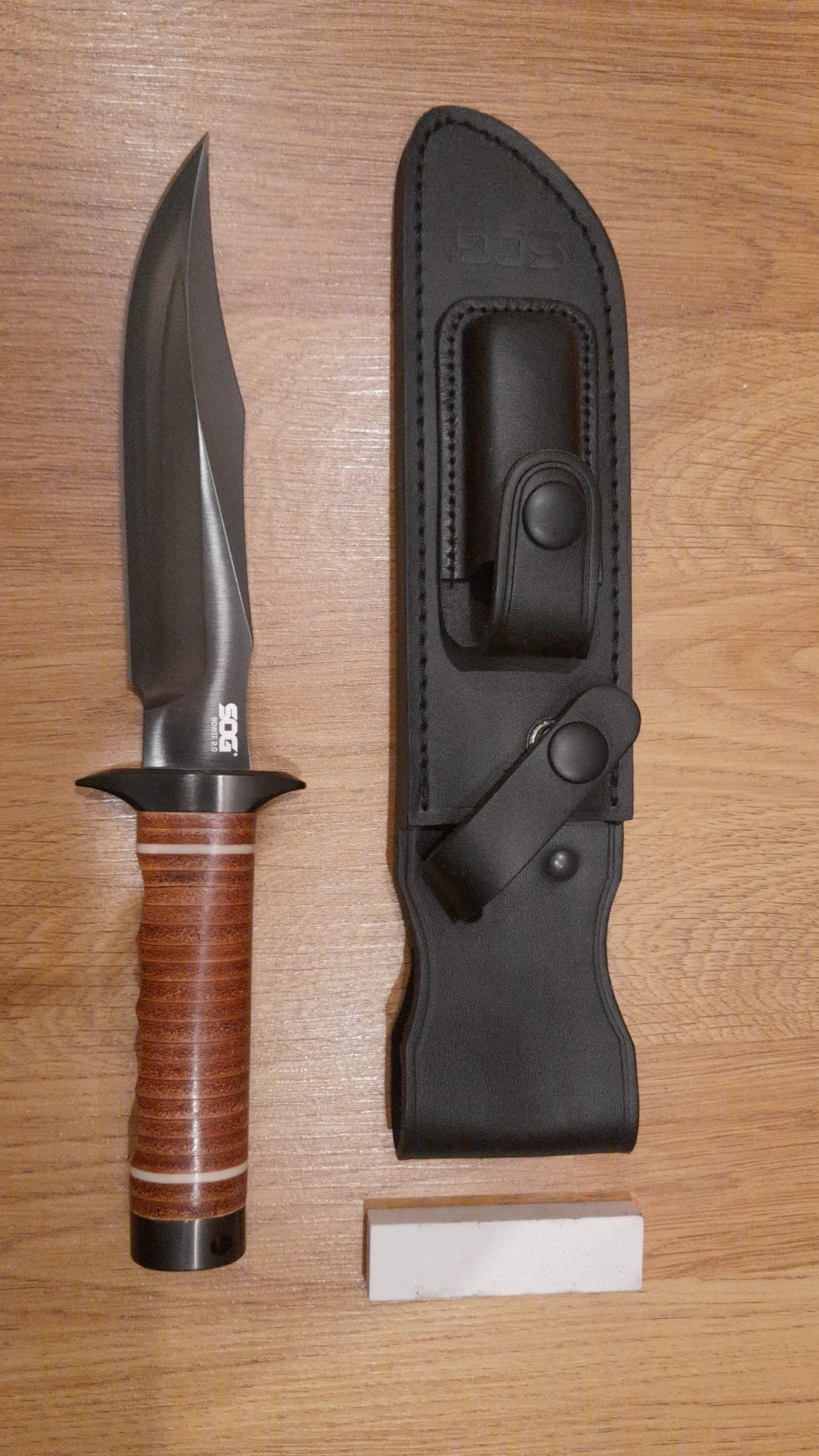 SOG Bowie 2.0 S1T Messer – Lederscheide – neuwertig ohne OVP – Bild 2