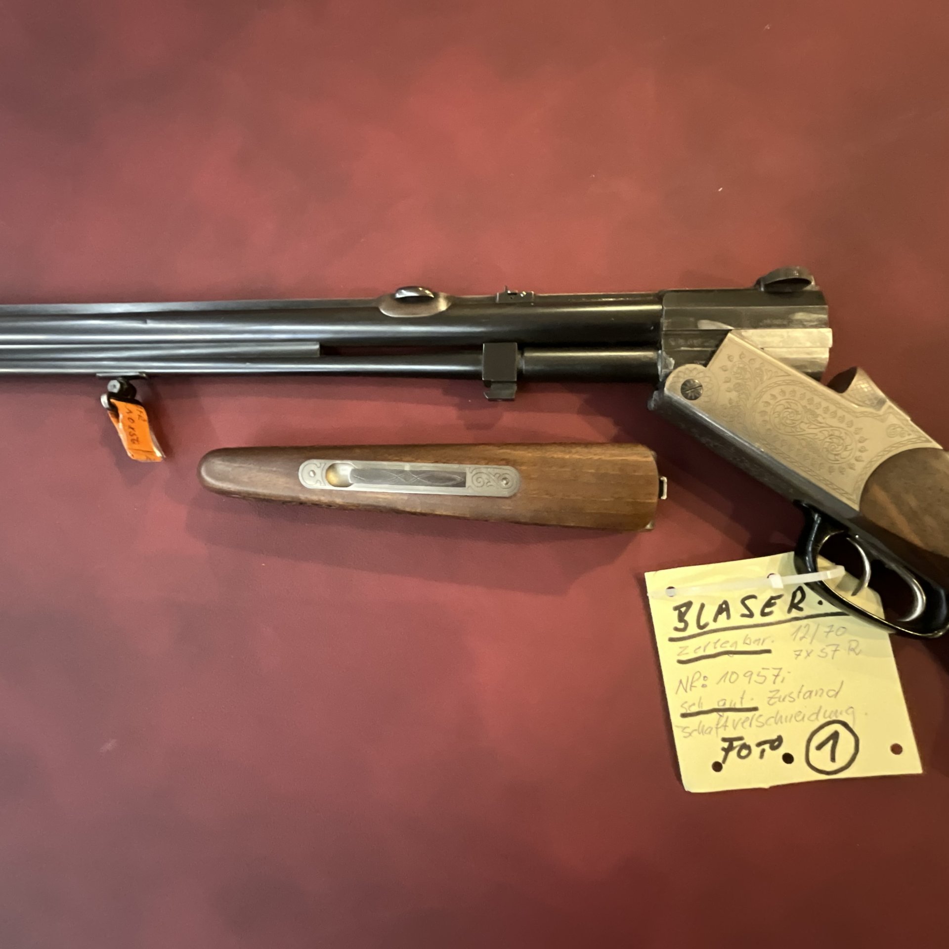 Blaser BBF 12/70 Kugel 7x57R – Bild 2