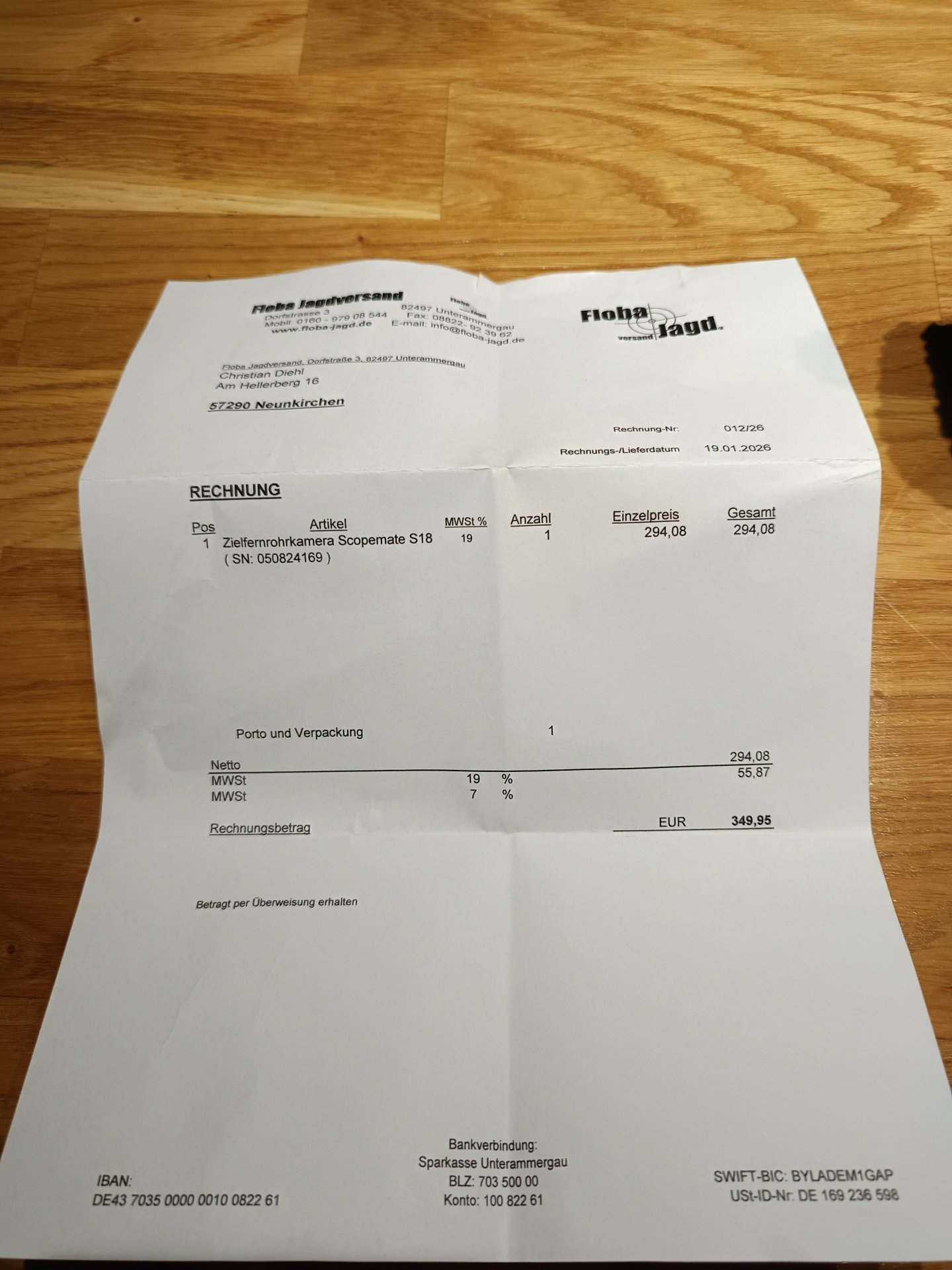 Zielfernrohr Kamera – Bild 3