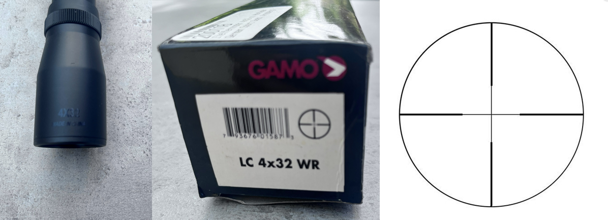 Gamo Zielfernrohr 4x32 – Bild 2