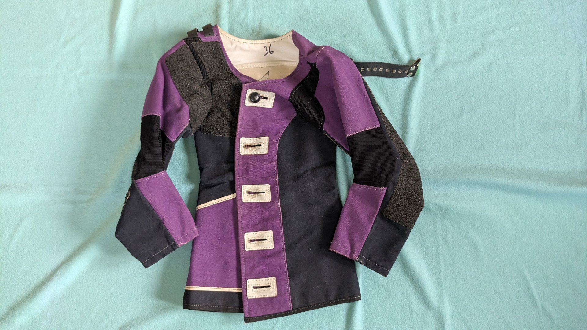Schießjacke Jugend Holme Gr. 36 für Rechtsschützen – Bild 2