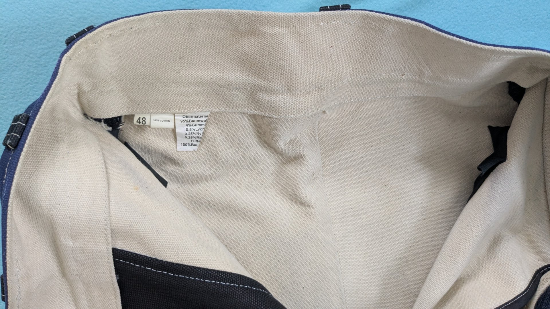 Schießhose Herren Gehmann Gr. 48 - kaputt – Bild 1