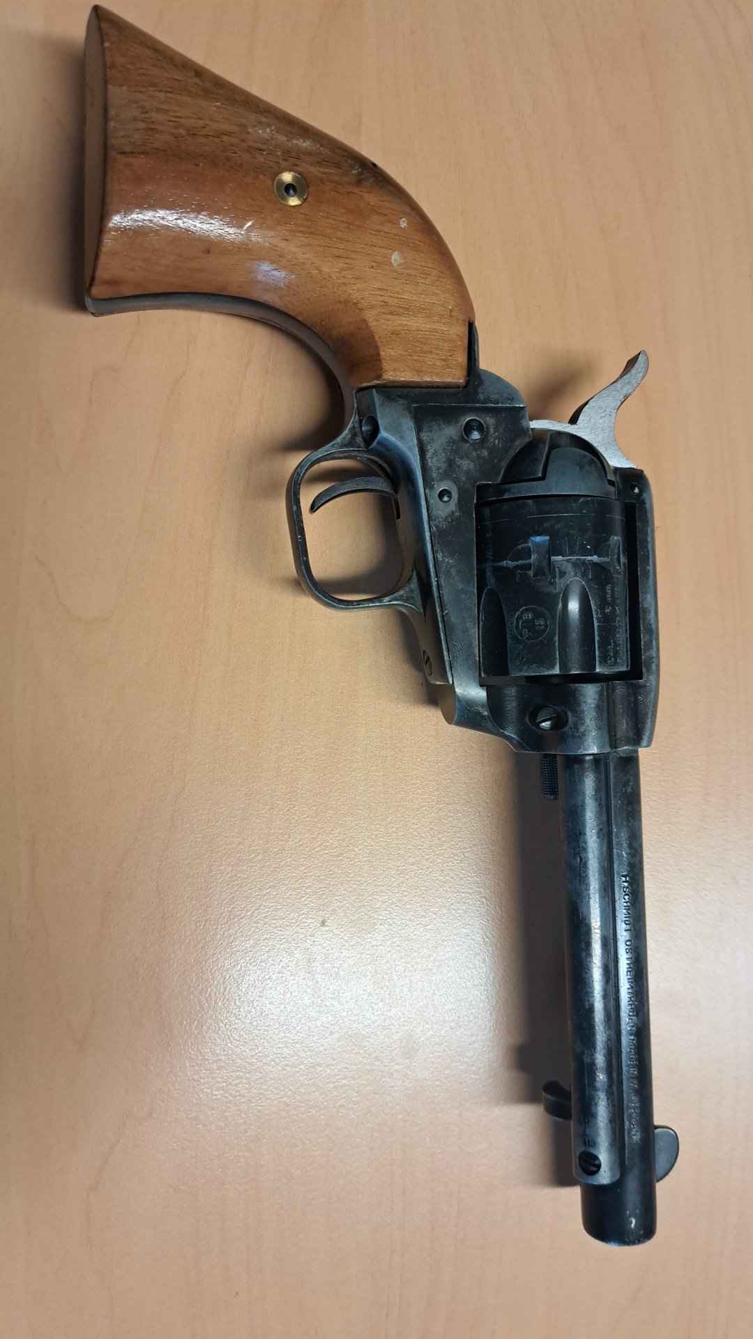 Single Action Revolver Schreckschuss 6mm Flob – Bild 3