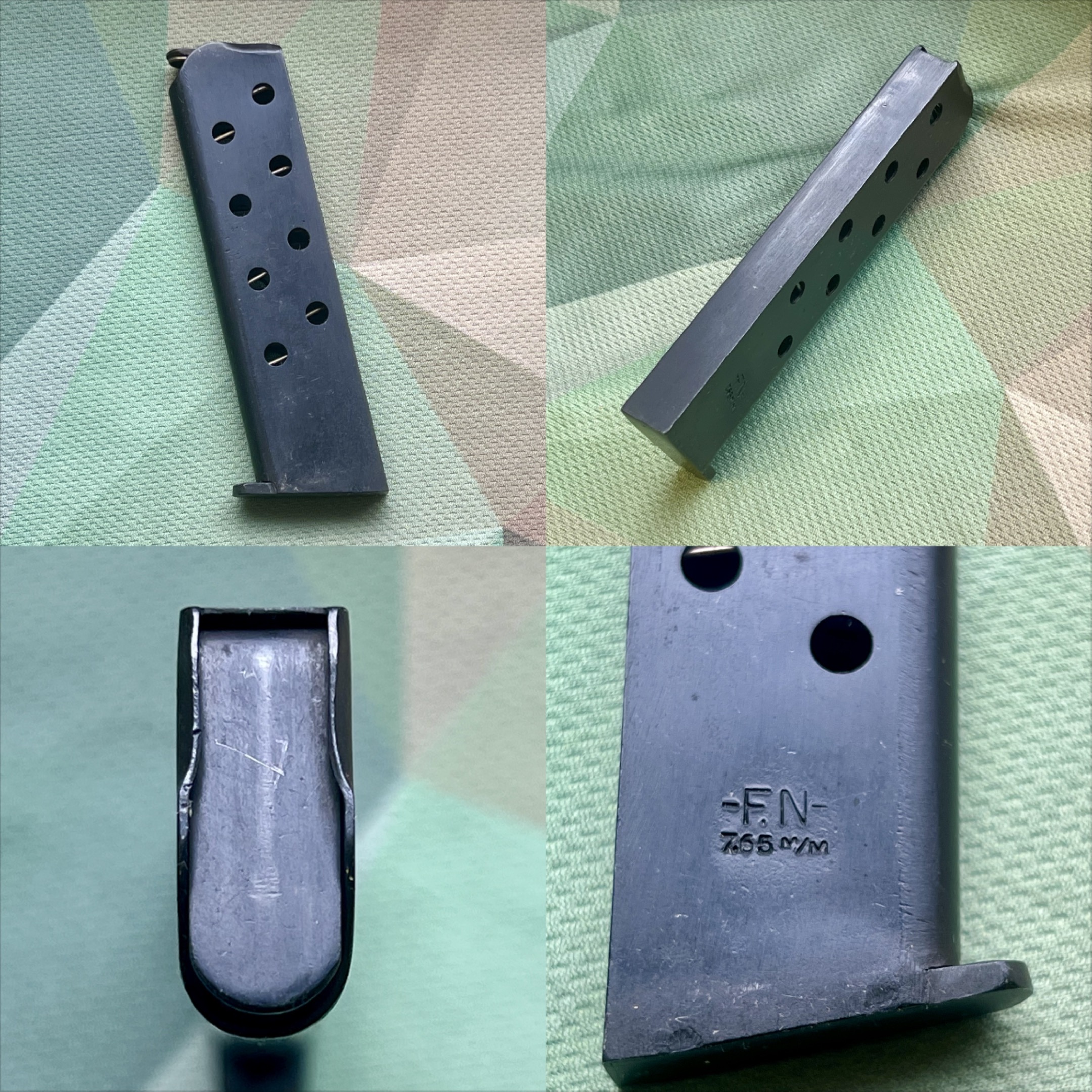 Original Magazin FN Browning Modell 1922 1920/22, Kal. 7,65mm, 9-Schuss – Top Zustand! – Bild 2