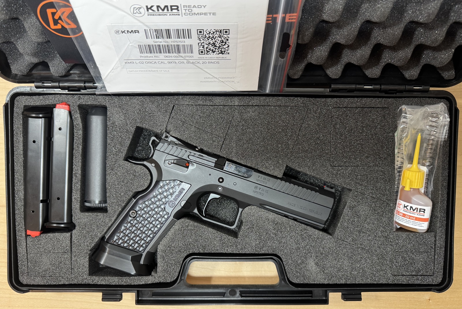 KMR Orca OR 9mmLuger IPSC BDMP – Bild 3