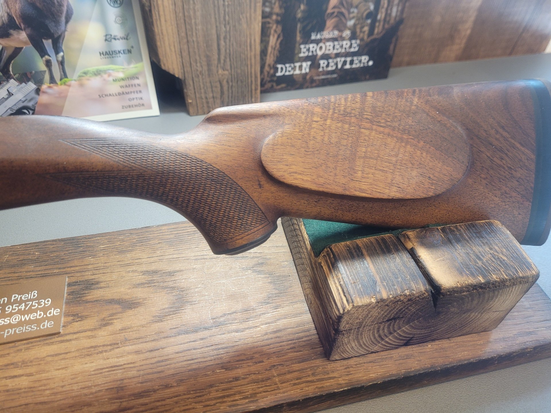 Repetierer Schaft Mauser 98 Voere Krieghoff K 98 System 98 – Bild 2