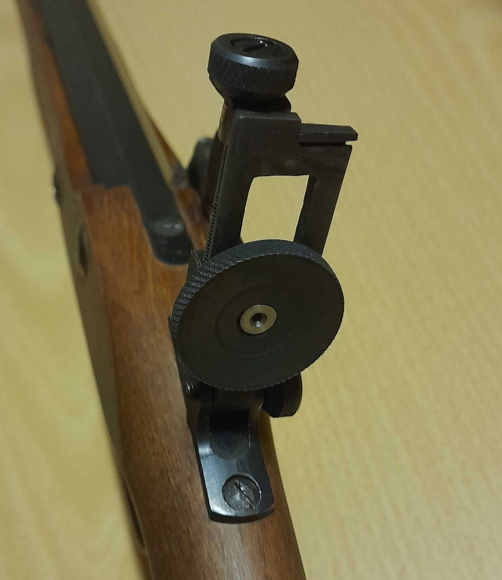Kentucky Percussions Gewehr Kal. 45 mit Diopter und Zubehör – Bild 2