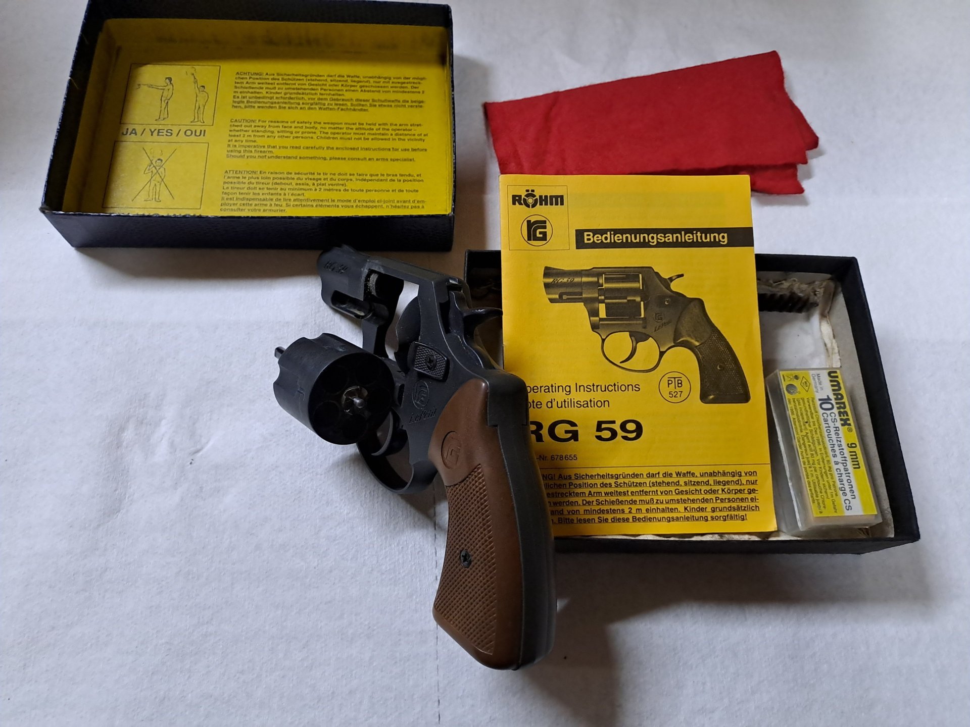Röhm RG59 LePetit 9mm Signalrevolver – Bild 3
