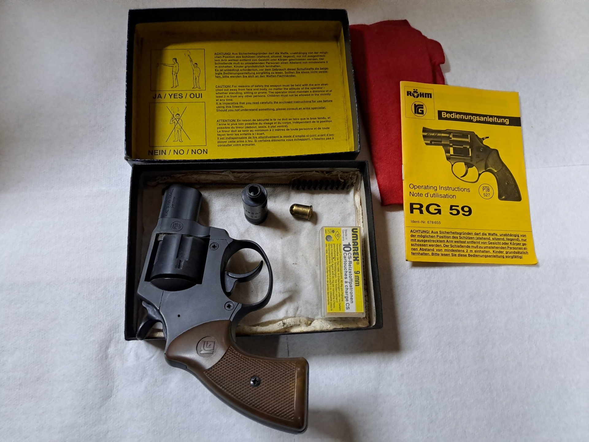 Röhm RG59 LePetit 9mm Signalrevolver – Bild 4