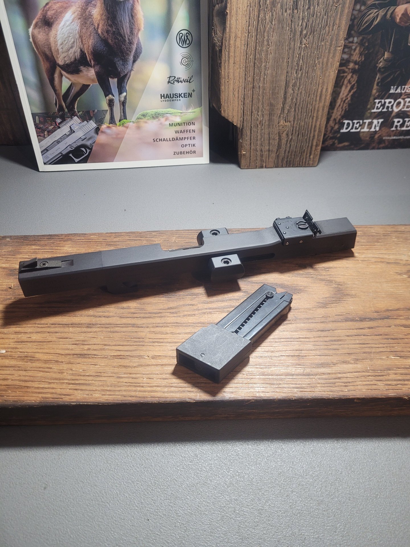 Walther Wechselsatz GSP .32 S&W Long Wodcutter Magazin – Bild 1