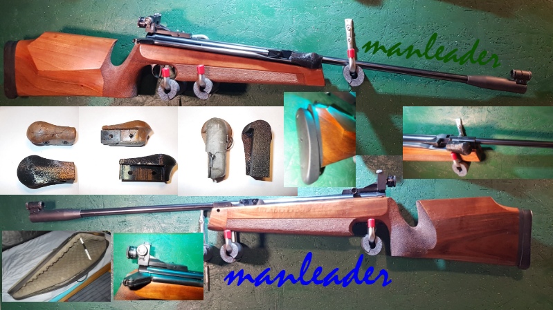 Walther LGR Luftgewehr Linksschaft -DEFEKT- mit neuem Spannhebel-Griff aus dem 3D-Drucker / Walter – Bild 1