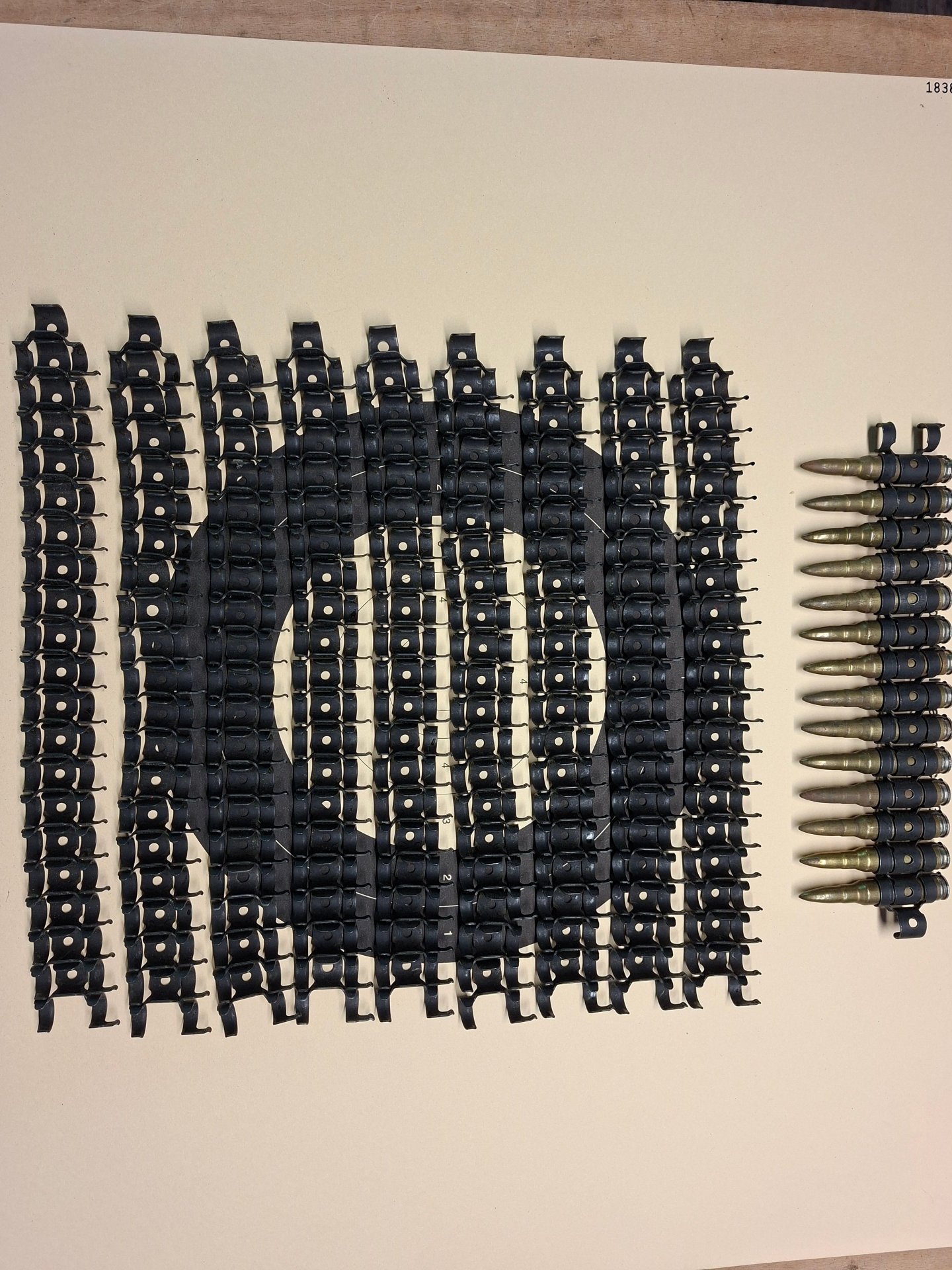 180 EA Zerfall Gurt für 7,62x51 + 8x57IS + 14EA Exerzierpatronen 7,62x51[.308Win] – Bild 1