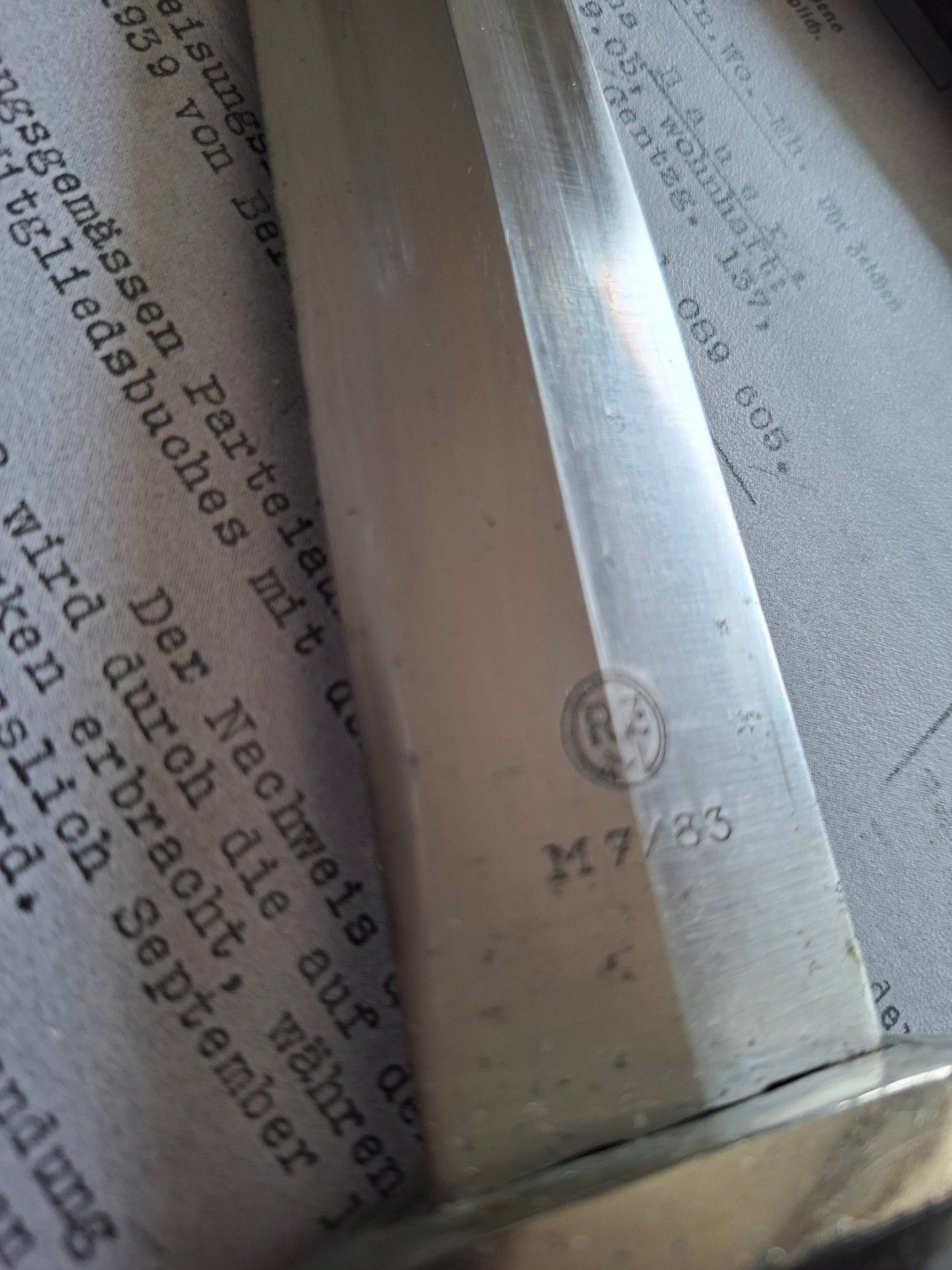 SS Dienstdolch RZM M7/83 R.Pluemacher – Bild 10
